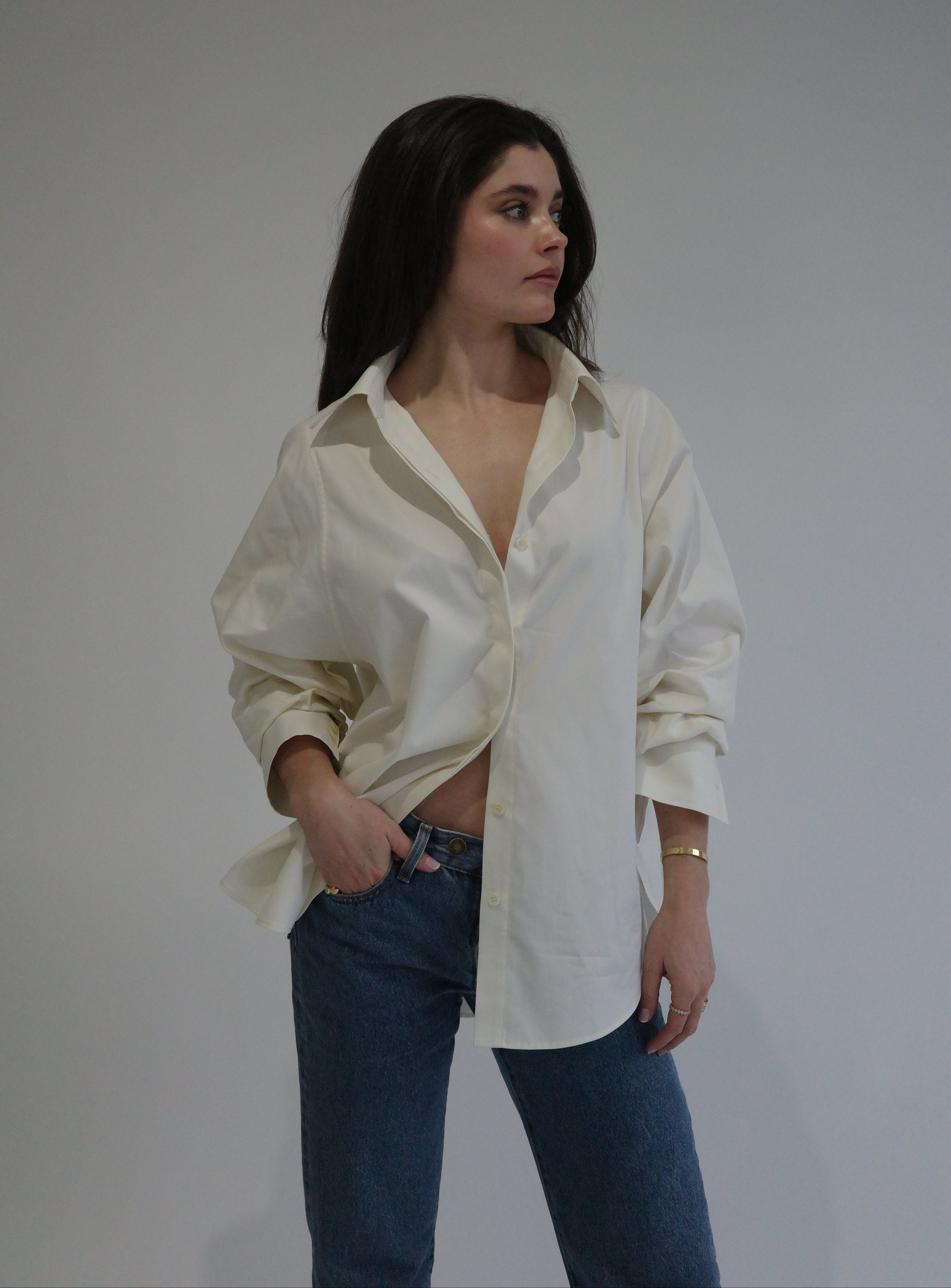 Marlowe Relaxed Button Down