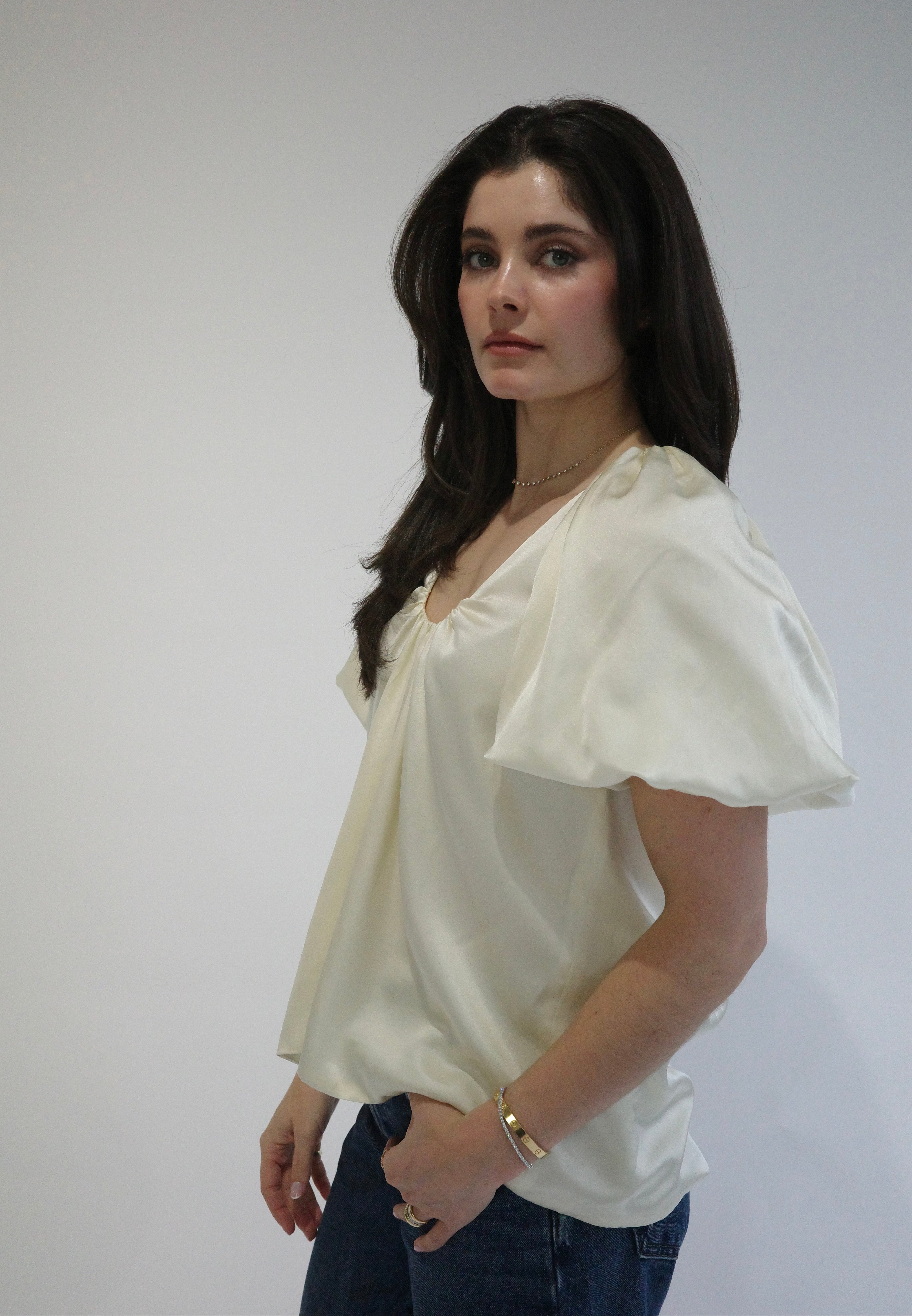 Georgie Gathered Top