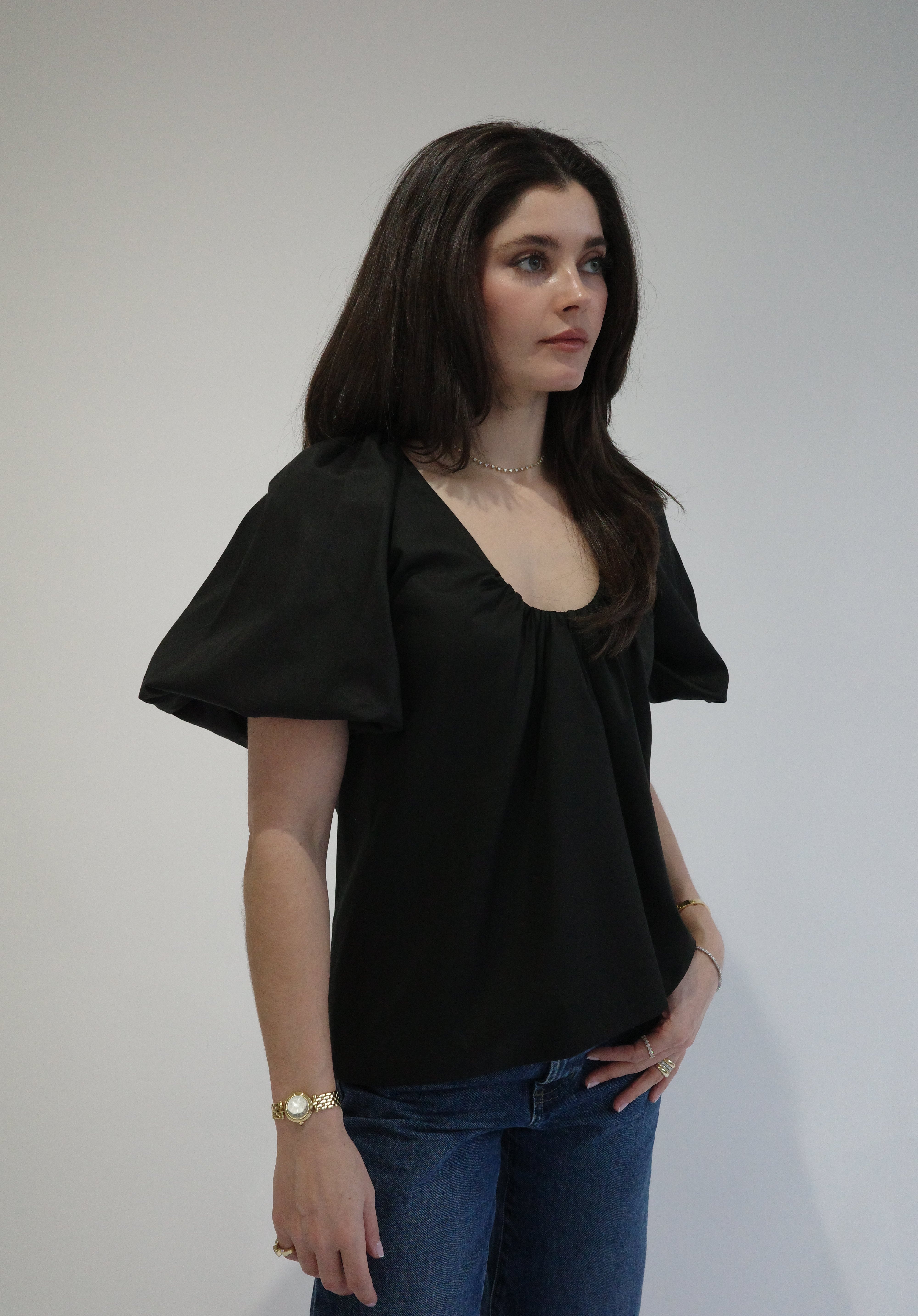 Georgie Gathered Top
