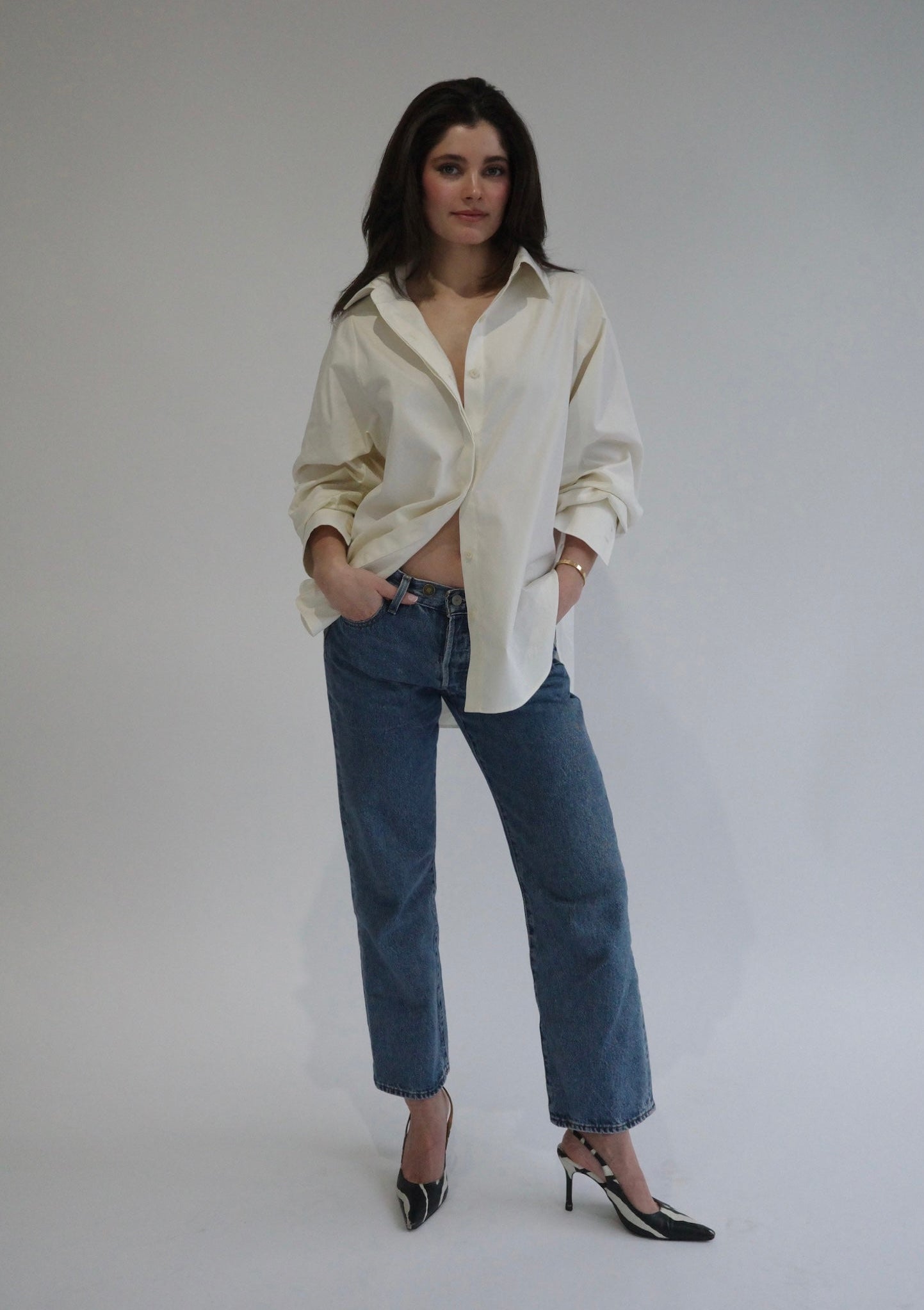 Marlowe Relaxed Button Down