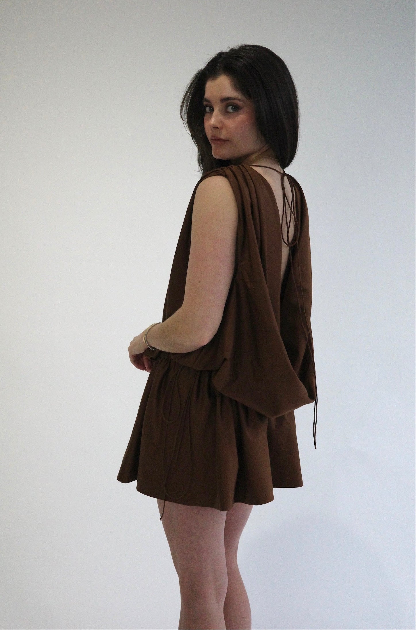 Eva Drape Dress